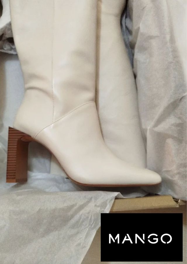 Botas Mango Altas Talla 38 Nuevo con etiquetas