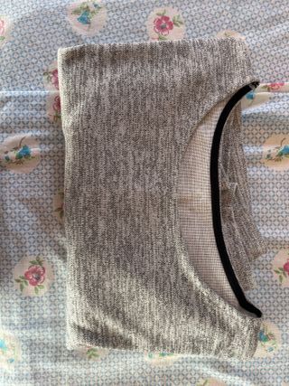 Vestito grigio da donna con tasche