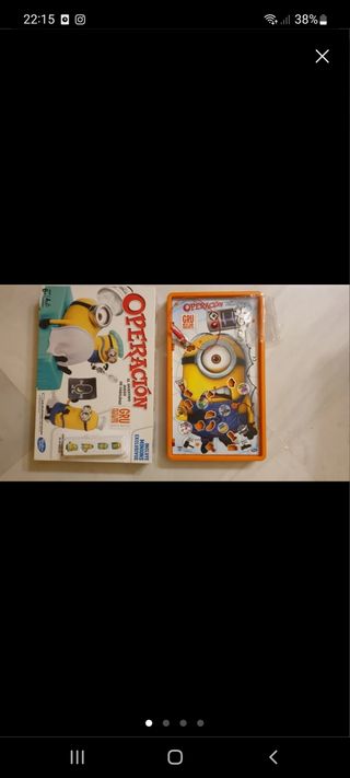 Juego operación minion 