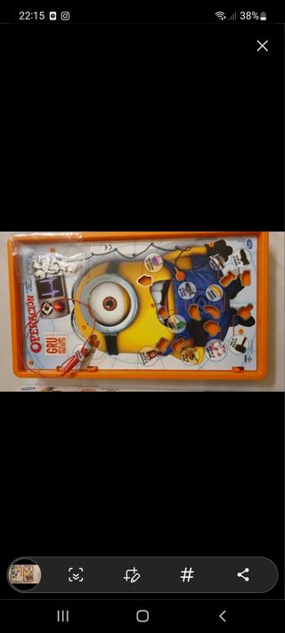 Juego operación minion 