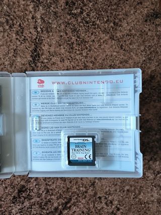 Juego Nintendo DS Brain training