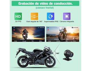 Pantalla Moto 6,25" Android Auto o Carplay