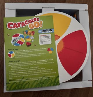 Diset Caracoles go! juego a partir de 4 años