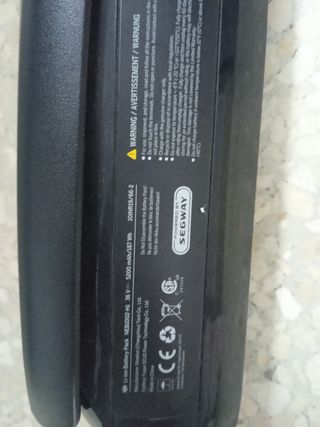 Batería para monopatín eléctrico