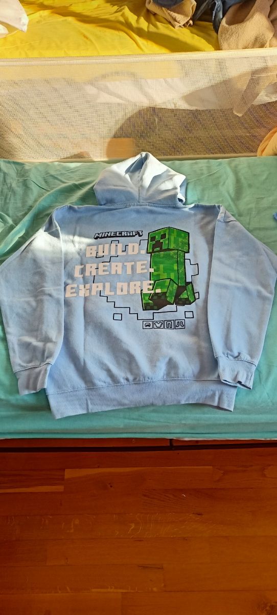 Felpa Minecraft ragazzo