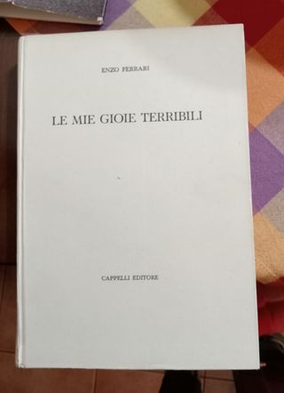 Libro Enzo Ferrari "Le mie gioie"