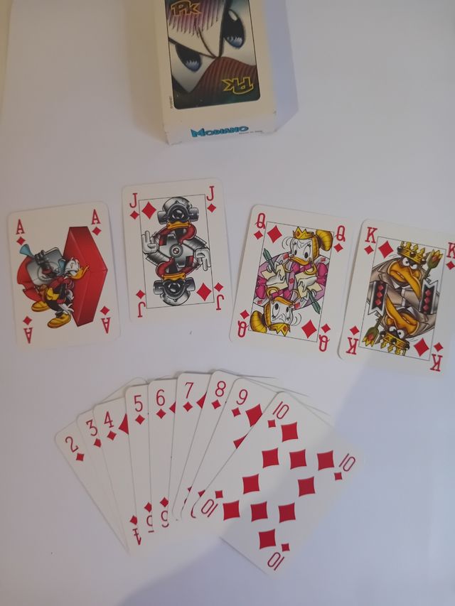 Carte da gioco - PAPERINIK + CALENDARIO '99/20000