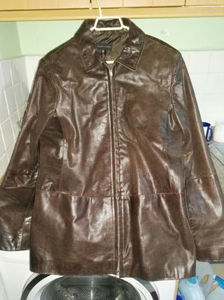 Chaqueta de piel Massimo Dutti