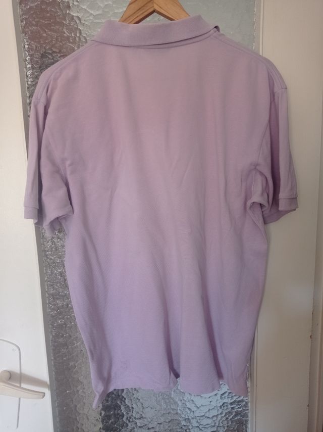 Polo Springfield lila hombre
