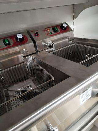 Freidora industrial 10+10 +IVA