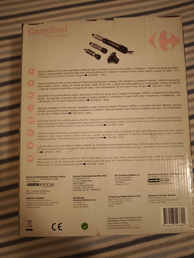 Cepillo moldeador NUEVO 