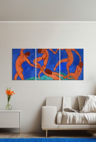 La Danza" di Henri Matisse - Triptych Iconico Set