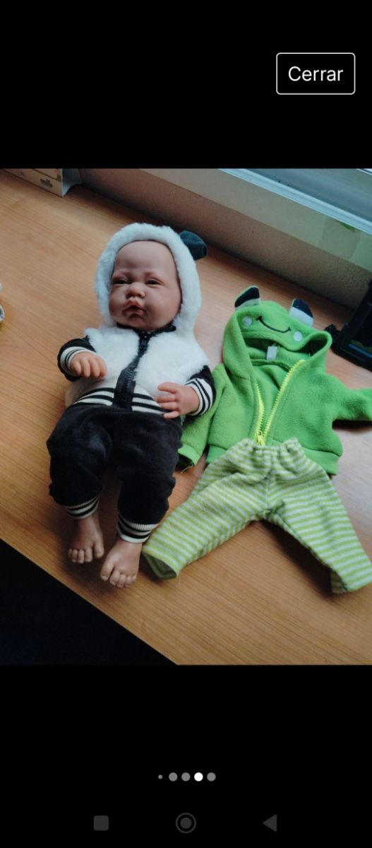 Lote bebé reborn Antonio Juan 