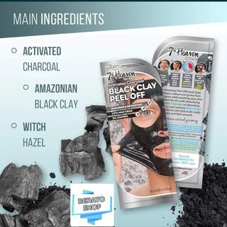 Mascara Peel-Off-Argila Preta+Carvão Act