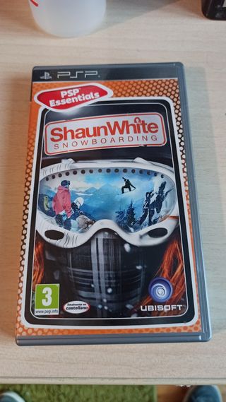 Juego PSP-2000 "SHAUNWHITE" Snowboarding
