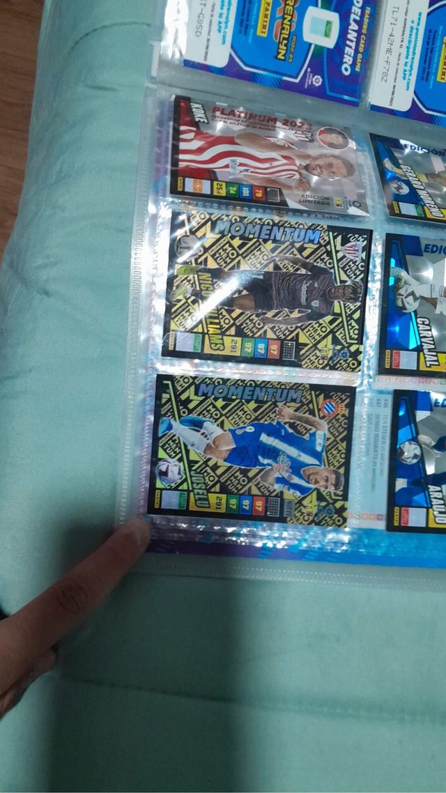 Cartas adrenalyn la liga española