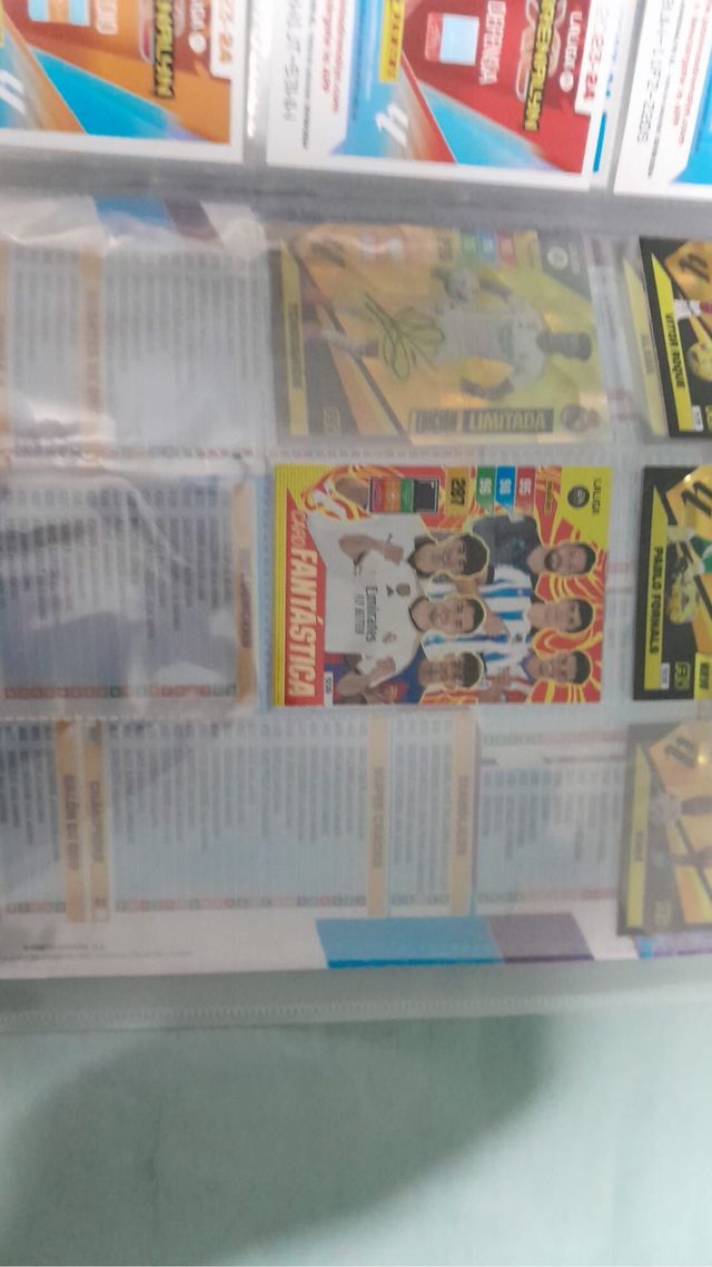 Cartas adrenalyn la liga española