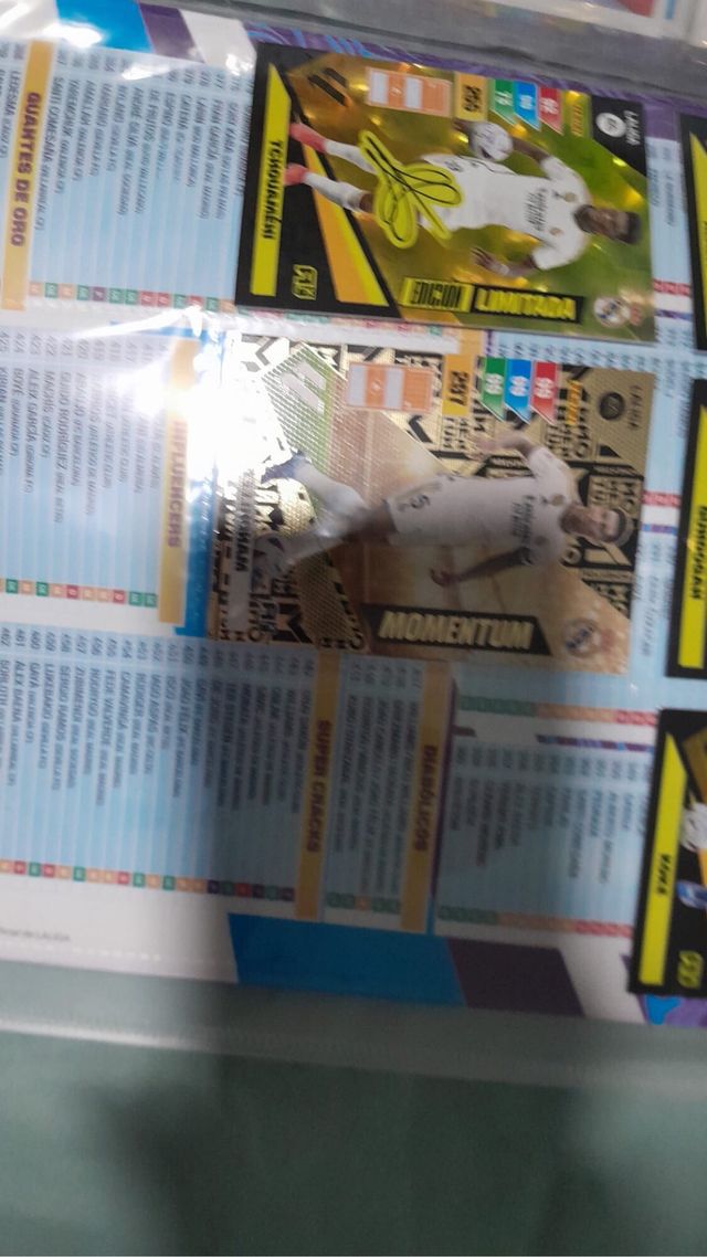 Cartas adrenalyn la liga española