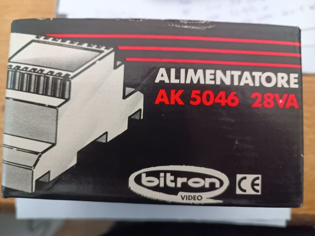 Alimentatore citofonico Bitron video AK 5046