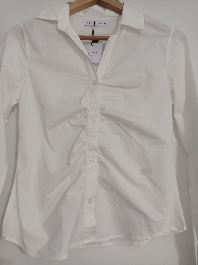 CAMISA ENTALLADA MUJER 