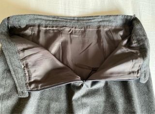 Gonna donna grigia Burberry