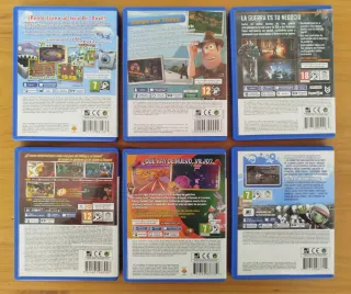 Lote Pack 6 Juegos PS Vita