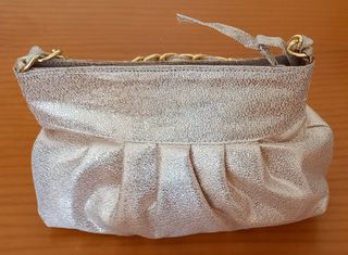 Bolso fiesta color bronce a estrenar