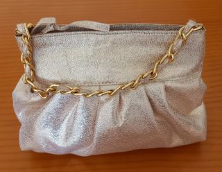 Bolso fiesta color bronce a estrenar