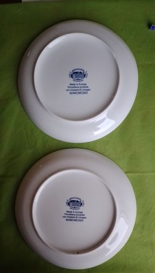 Due piatti uguali Limoges
