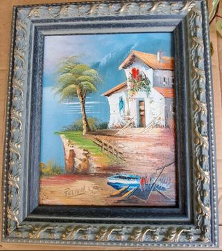 🎁✨👉👨🏼‍🎨 🧑🏼‍🎨Cuadro marinero con marco