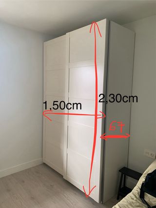 Armario puertas correderas