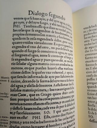 Traducción de Diálogos de amor de León Hebréo  del