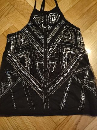 Camiseta con lentejuelas