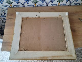 VENDO MARCO DE MADERA DORADA