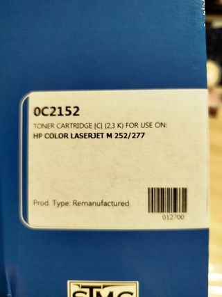 Toner Karnak per HP color Laserjet Ciano