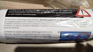 Toner Karnak per HP color Laserjet Ciano