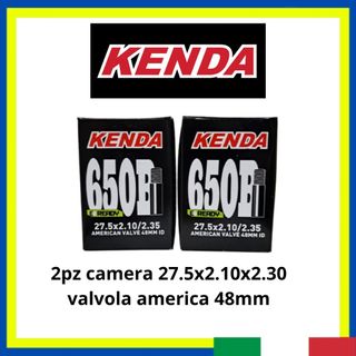 2pc CAMERA D'ARIA CICLO MTB 27,5x2,10x2.35 VA 48mm