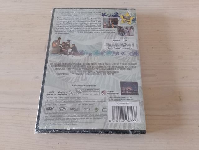 DVD CAMP ROCK 2 EDICION AMPLIADA PRECINTADA