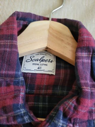 Camisa cuadros Scalpers