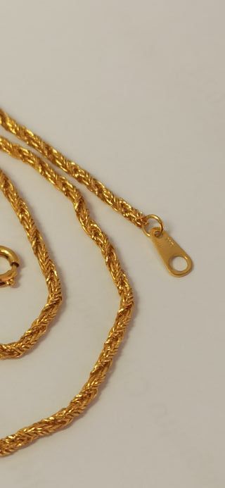 OCASION! Collar vintage cordón 
