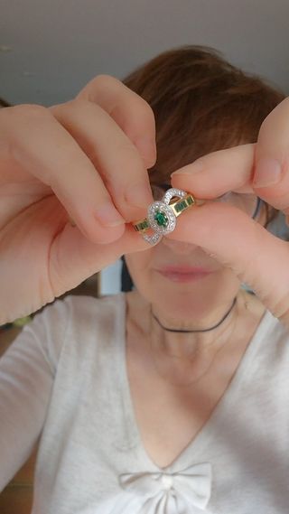 Anillo Oro 18 Ct Princesa