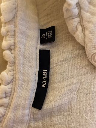 Camisa blanca premamá 
