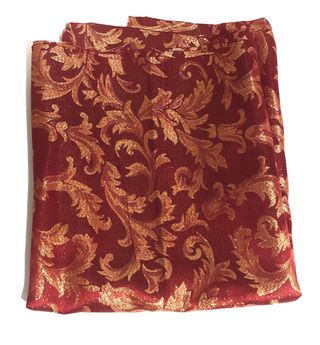 Scampoli di stoffa natalizia