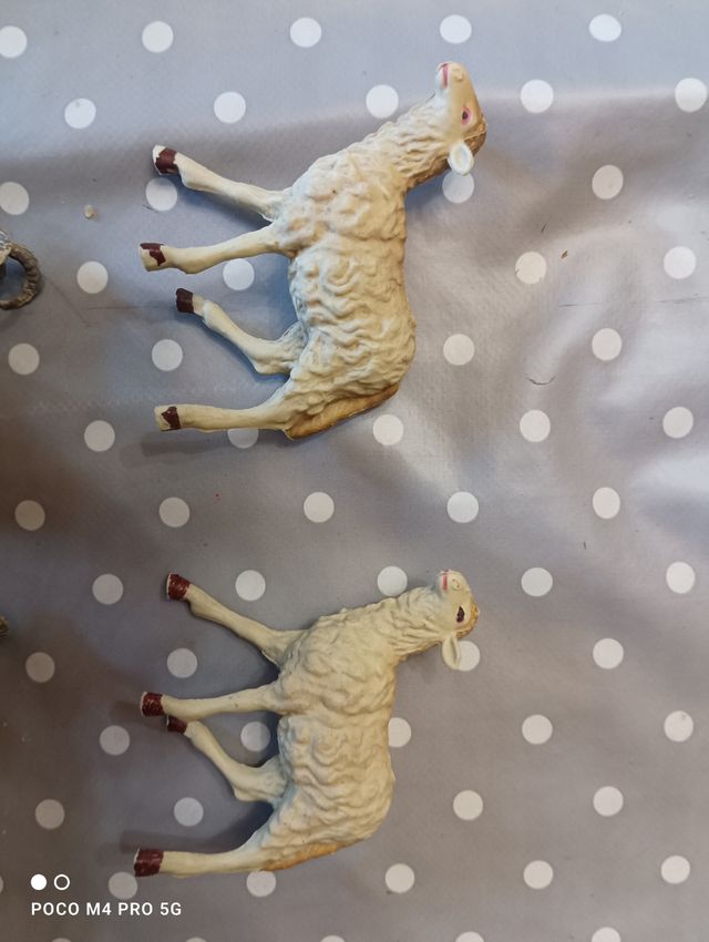 Cabras y ovejas figuras para belén