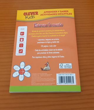 Libro de actividades Entrena la mente