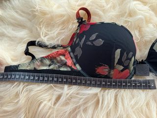conjunto de lencería de tul de flores