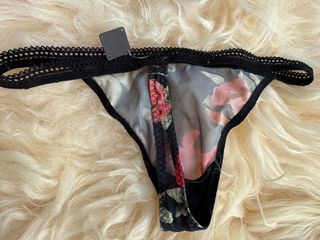 conjunto de lencería de tul de flores