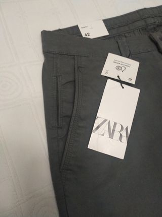 Pantalón Zara caballero gris