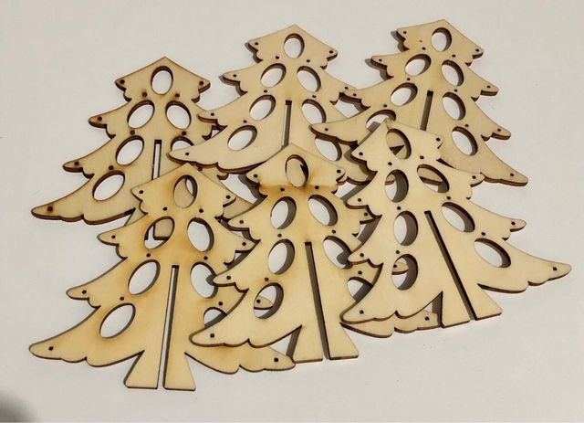 Alberelli di Natale da appendere