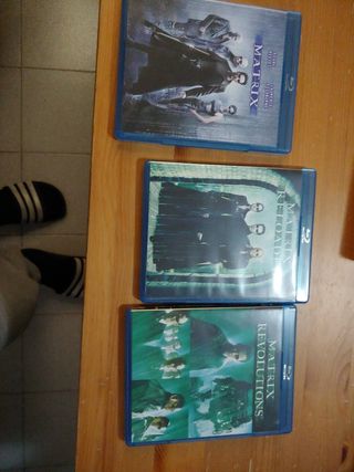 Matrix Trilogy Bluray Disc